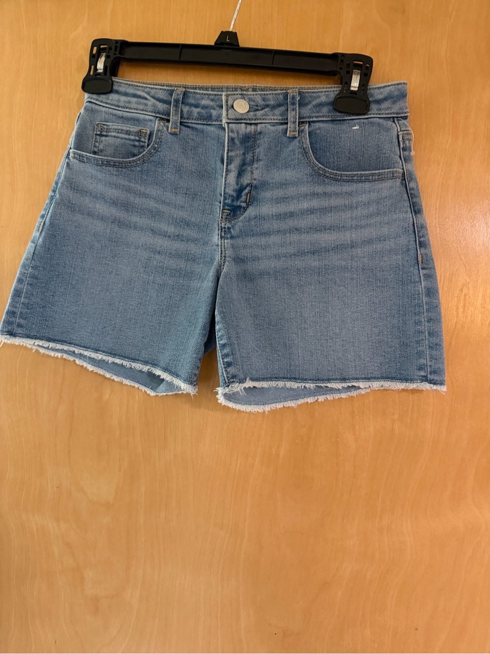 Gap Light Blue Denim midi shorts